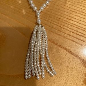 Pearl statement necklace